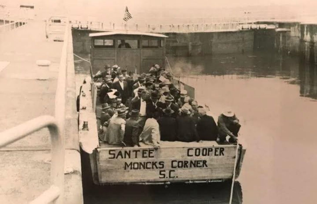 Here is an old one of the Pinopolis... - Santee Cooper Life | Facebook