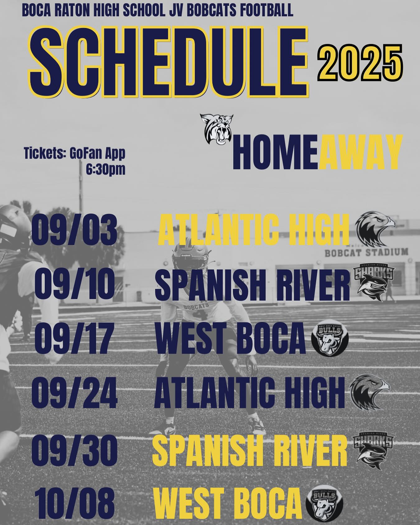 Boca Raton Bobcats Football