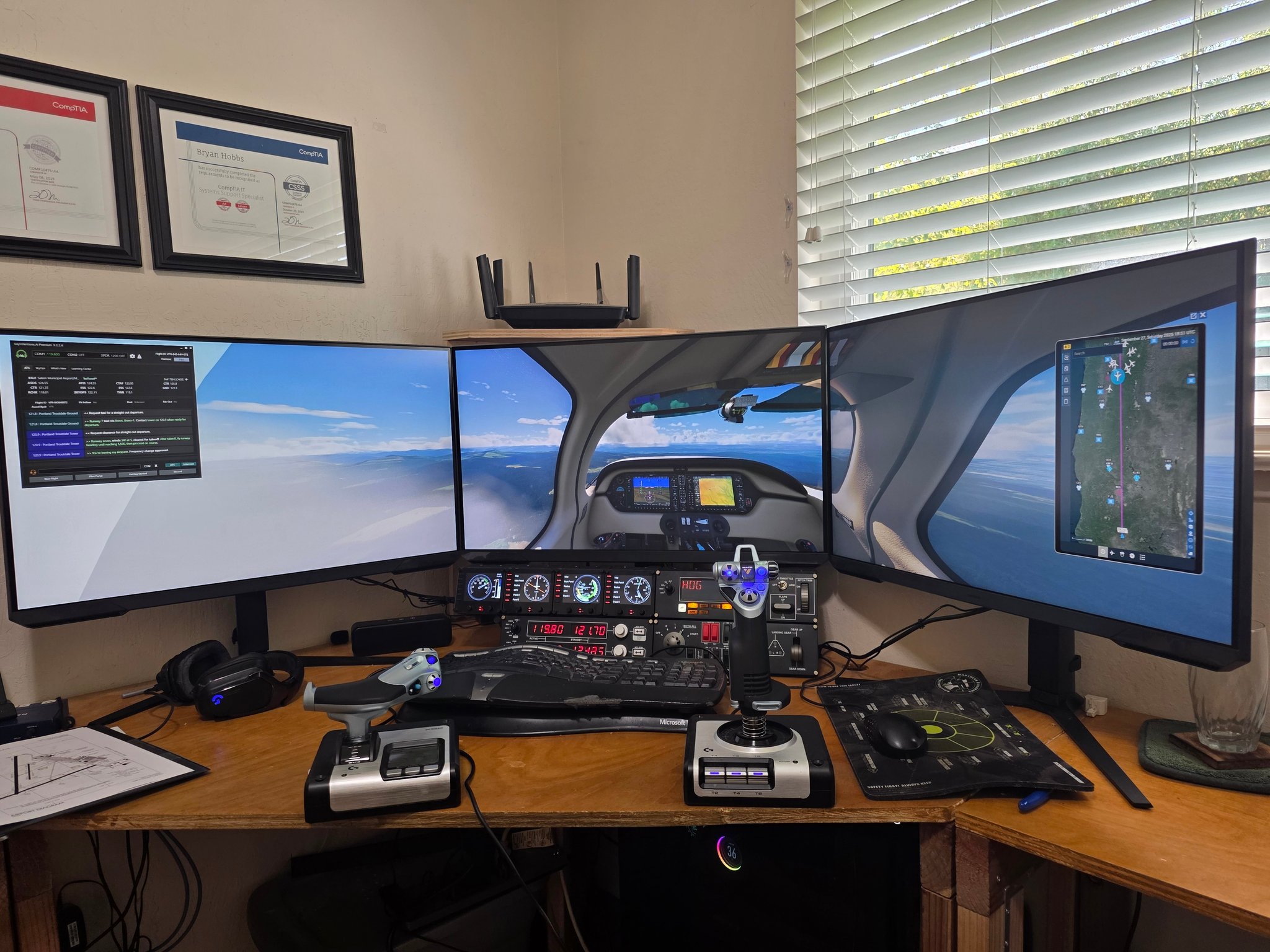 Microsoft Flight Simulator 2020 / 2024 | My setup ! | Facebook