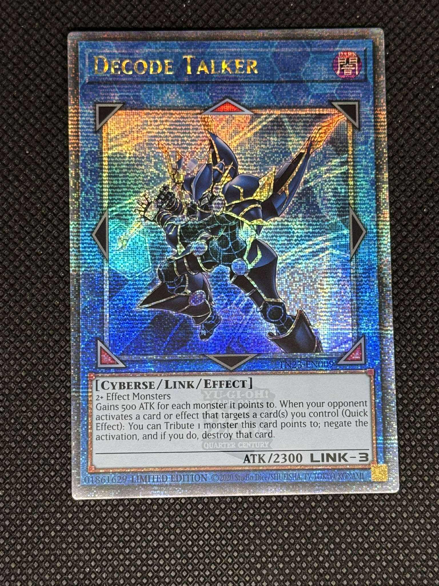 Yutopia - Decode Talker TN23-EN009 Quarter Century Secret Rare Start ...