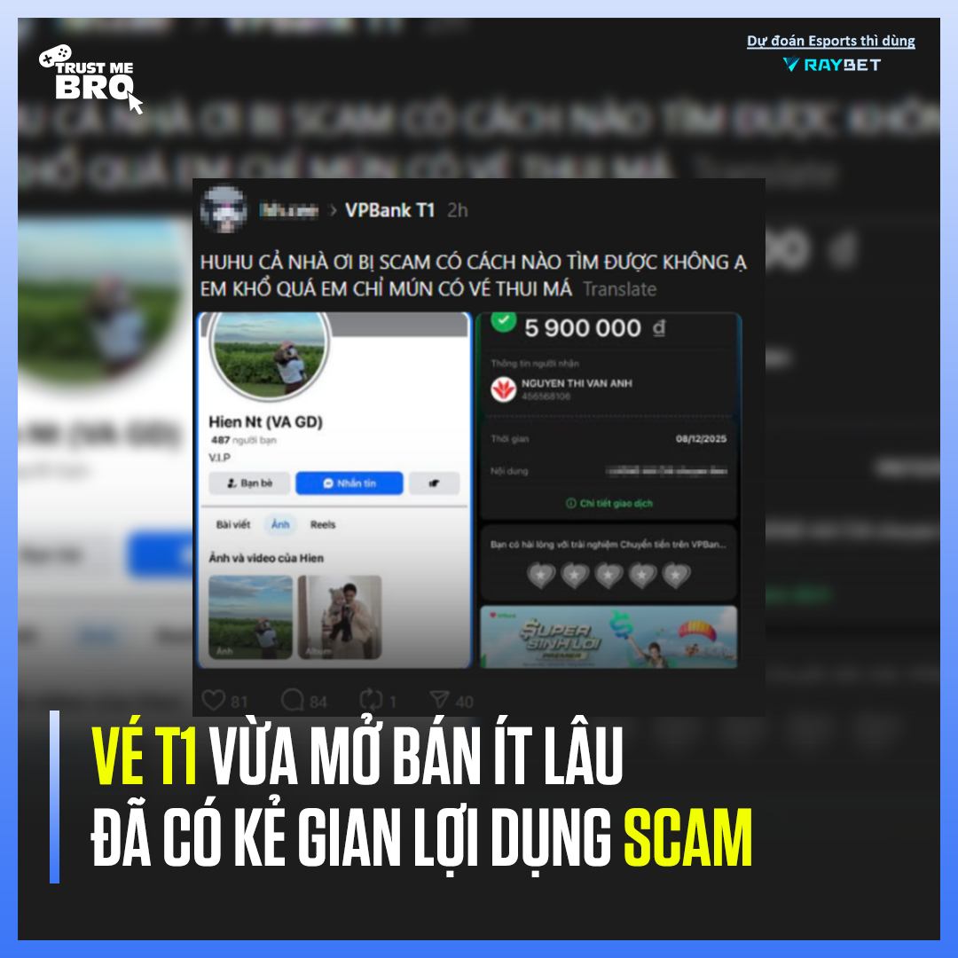 Trust - [⚠️SCAM ALERT ⚠️] Trong không khí hào hứng săn vé cho sự kiện ...