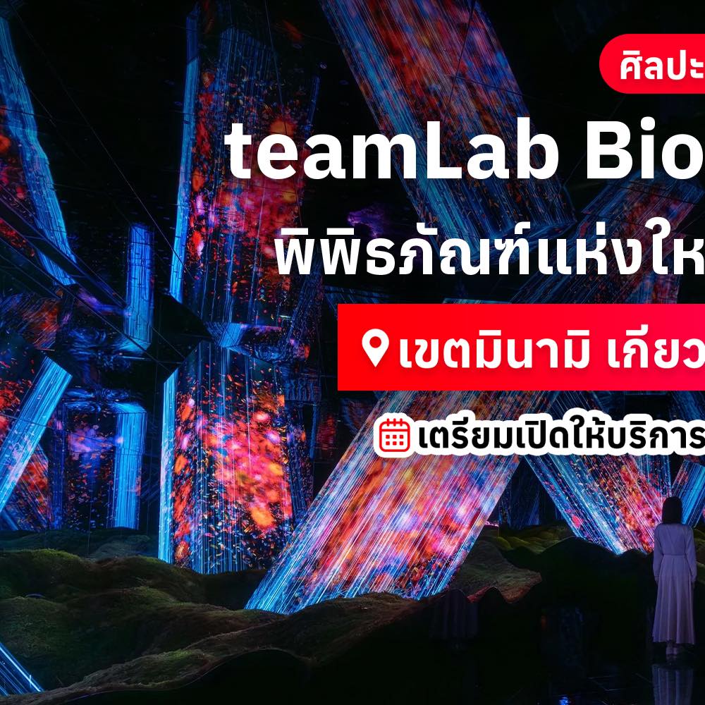 ติดโปรเที่ยว - 🇯🇵 ดูไว้ก่อนไปเช็คอิน! พิพิธภัณฑ์ teamLab... | Facebook