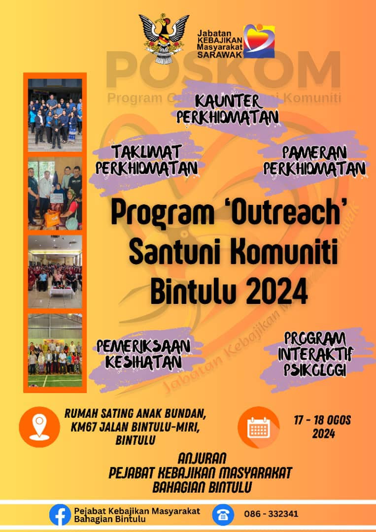 Program Outreach... - Jabatan Kebajikan Masyarakat Sarawak