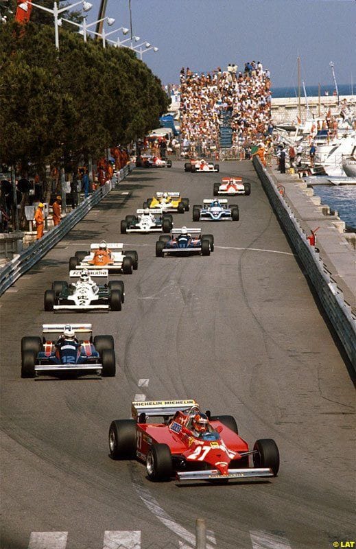 OTD in 1981, Gilles Villeneuve took the first #F1 victory for a