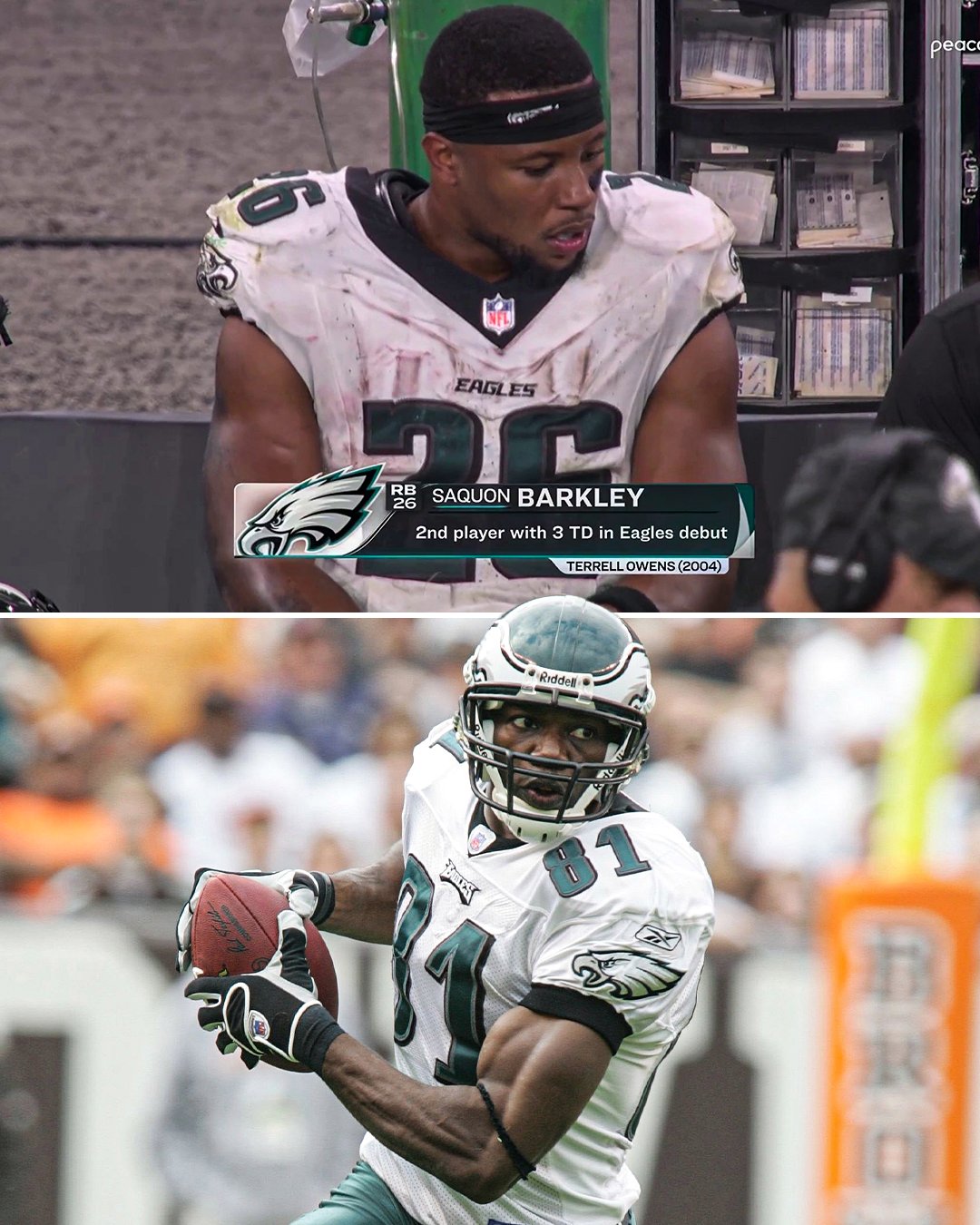 Philadelphia - Saquon Barkley just joined ELITE company with the # ...