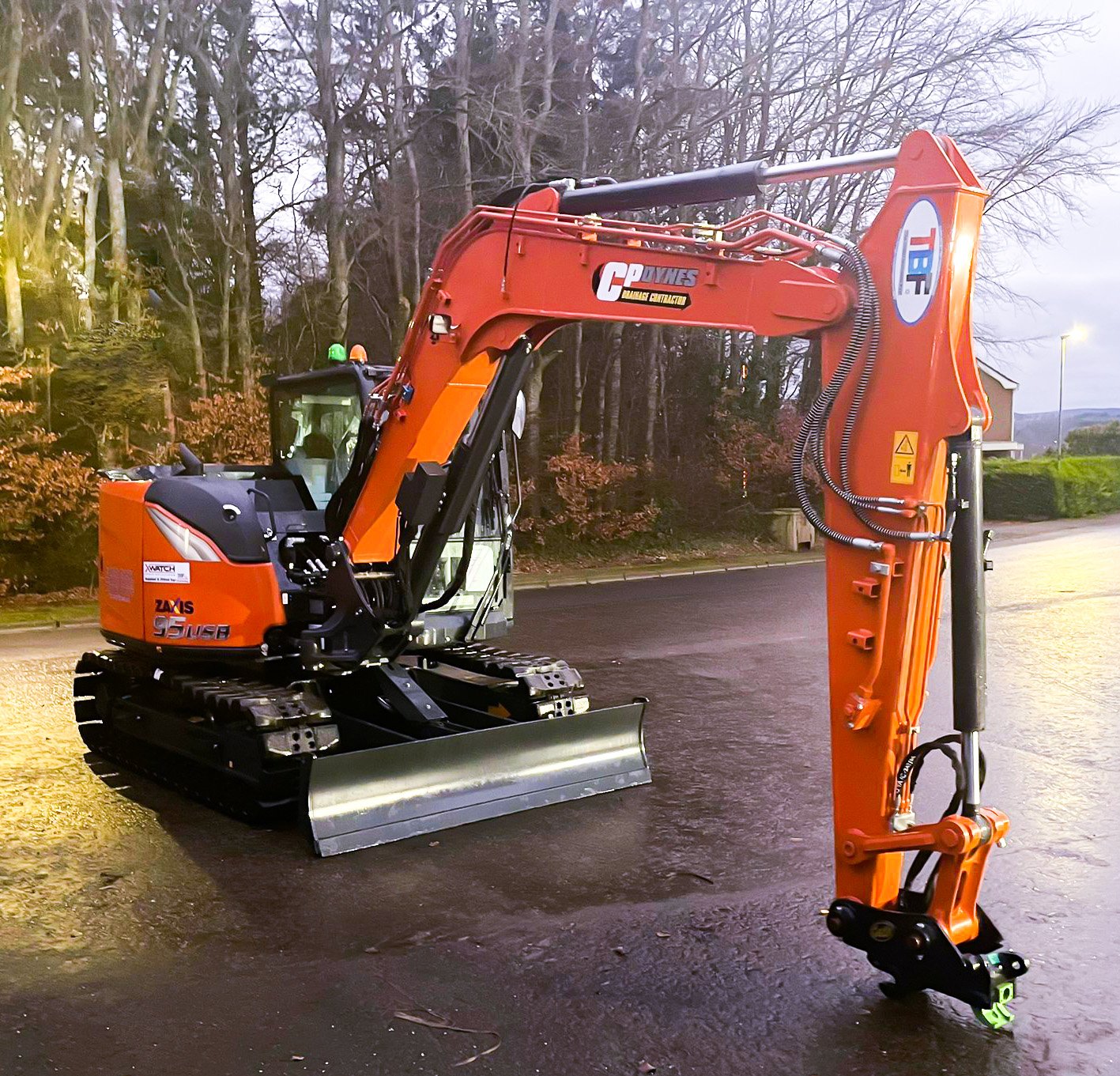 SMART HITACHI ZX95USB-7 EN-ROUTE TO C P DYNES, ARMAGH 🦾 Offering