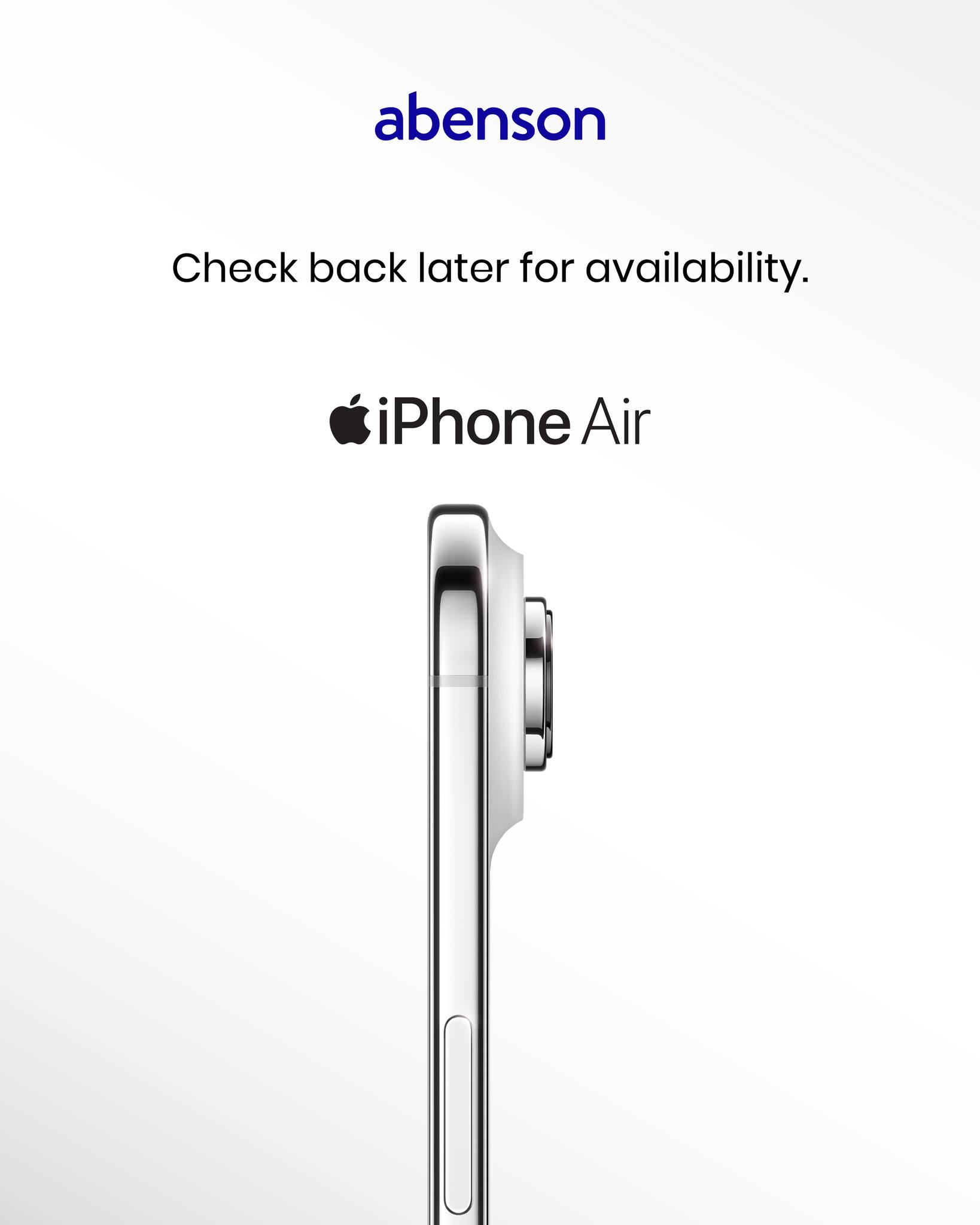 Abenson - Stay tuned and check back later for availability... | Facebook