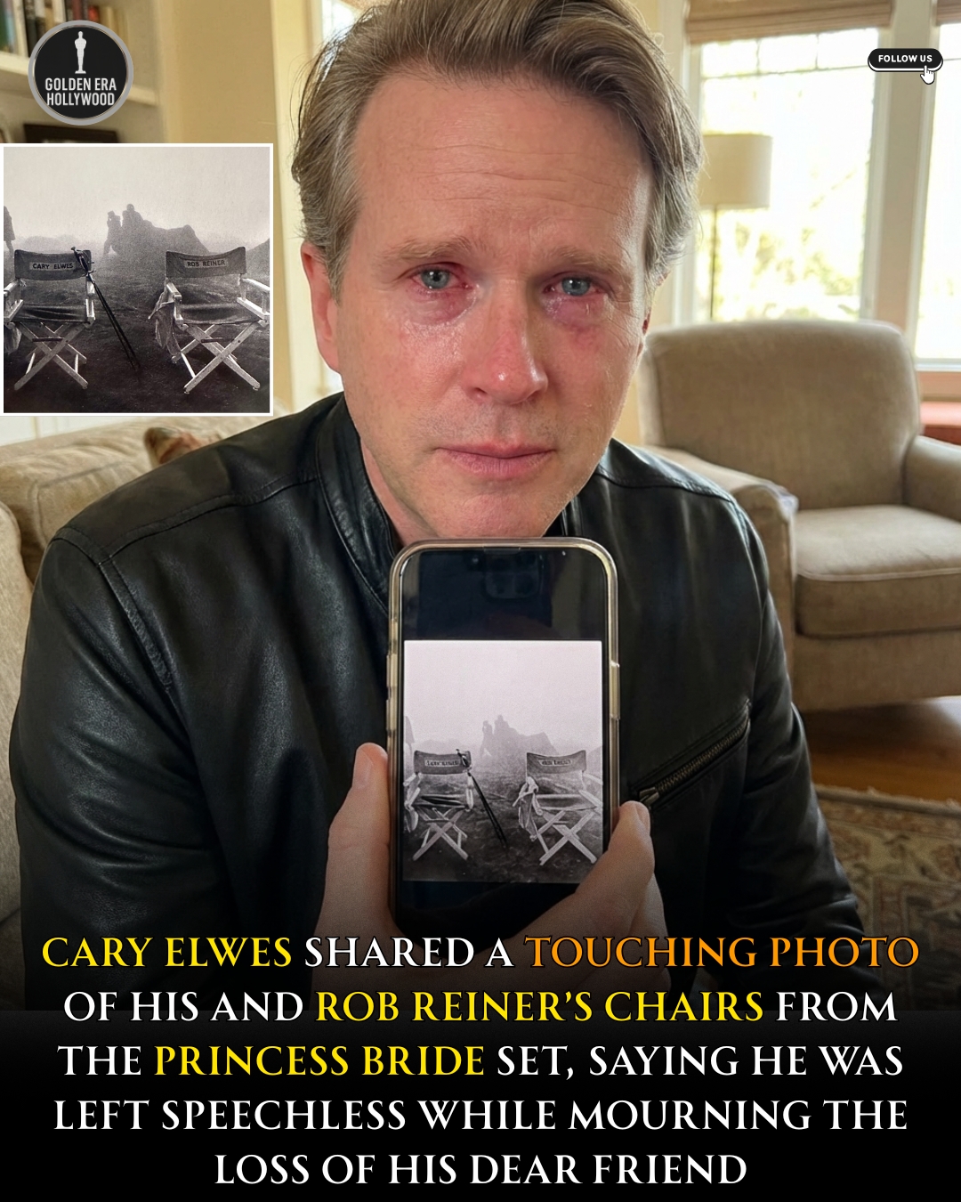 When Cary Elwes shared an image of... - Golden Era Hollywood | Facebook