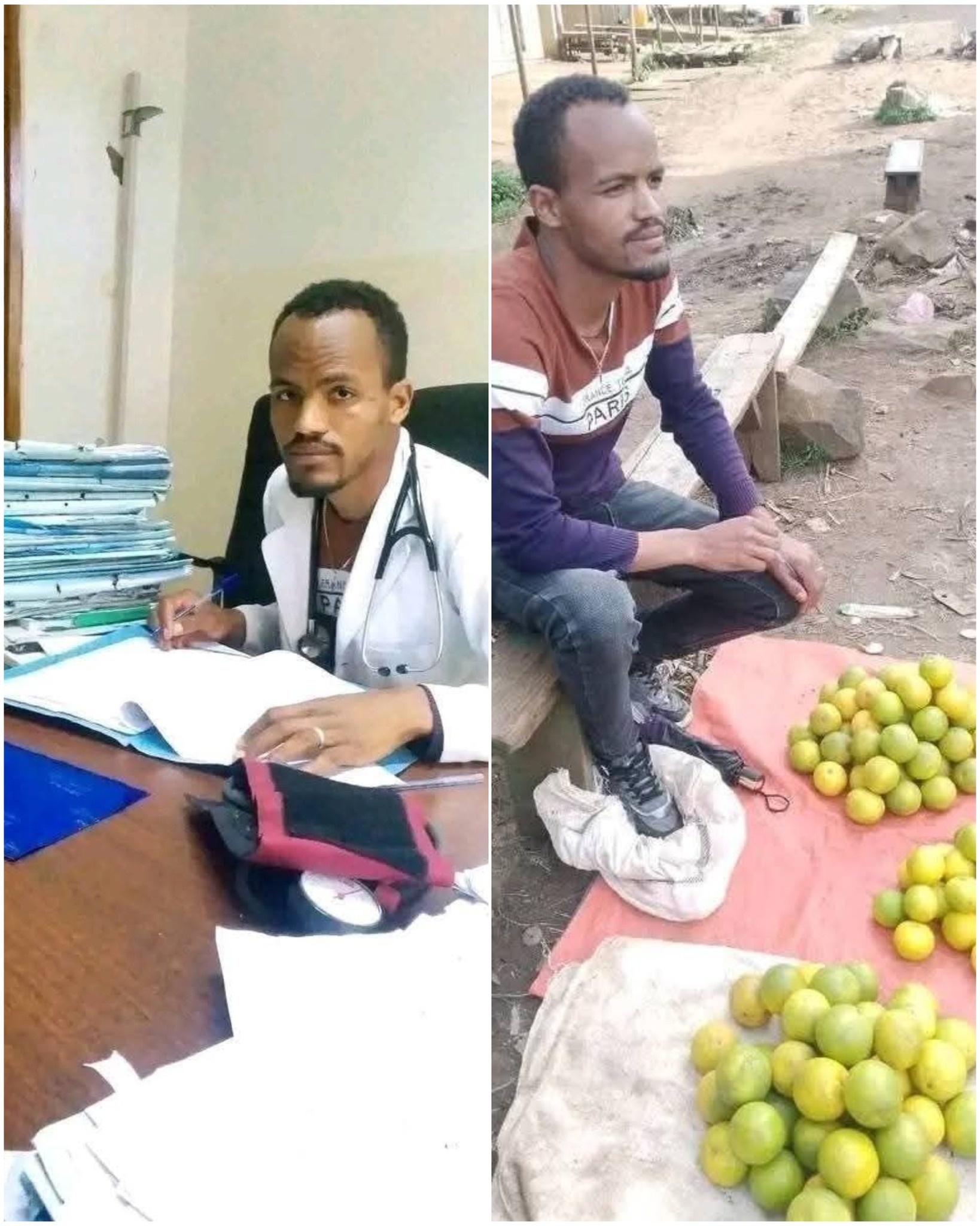 Haro - በትርፍ ጊዜው ቡርቱካን የሚሸጠው ይመስገን ጌታ፣ ከአሶሳ ዩኒቨርሲቲ በ3.9 ውጤት ተመርቆ በሉማሜ ...