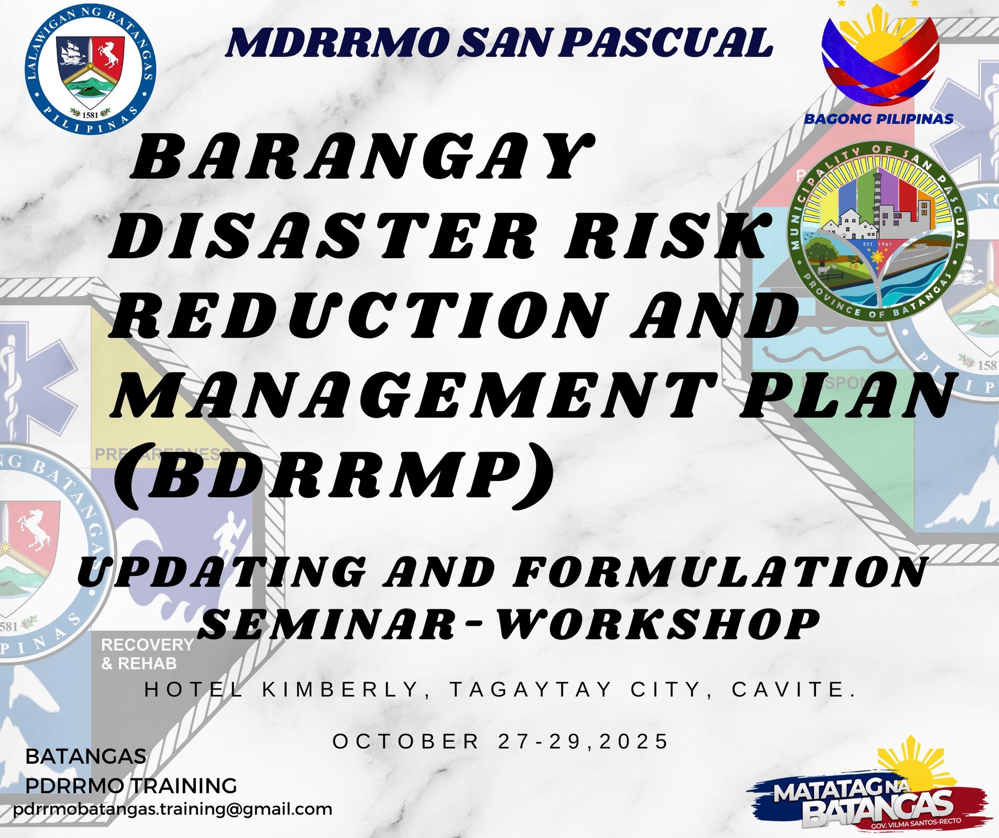 Batangas... - Batangas Provincial Drrm TrainingTeam
