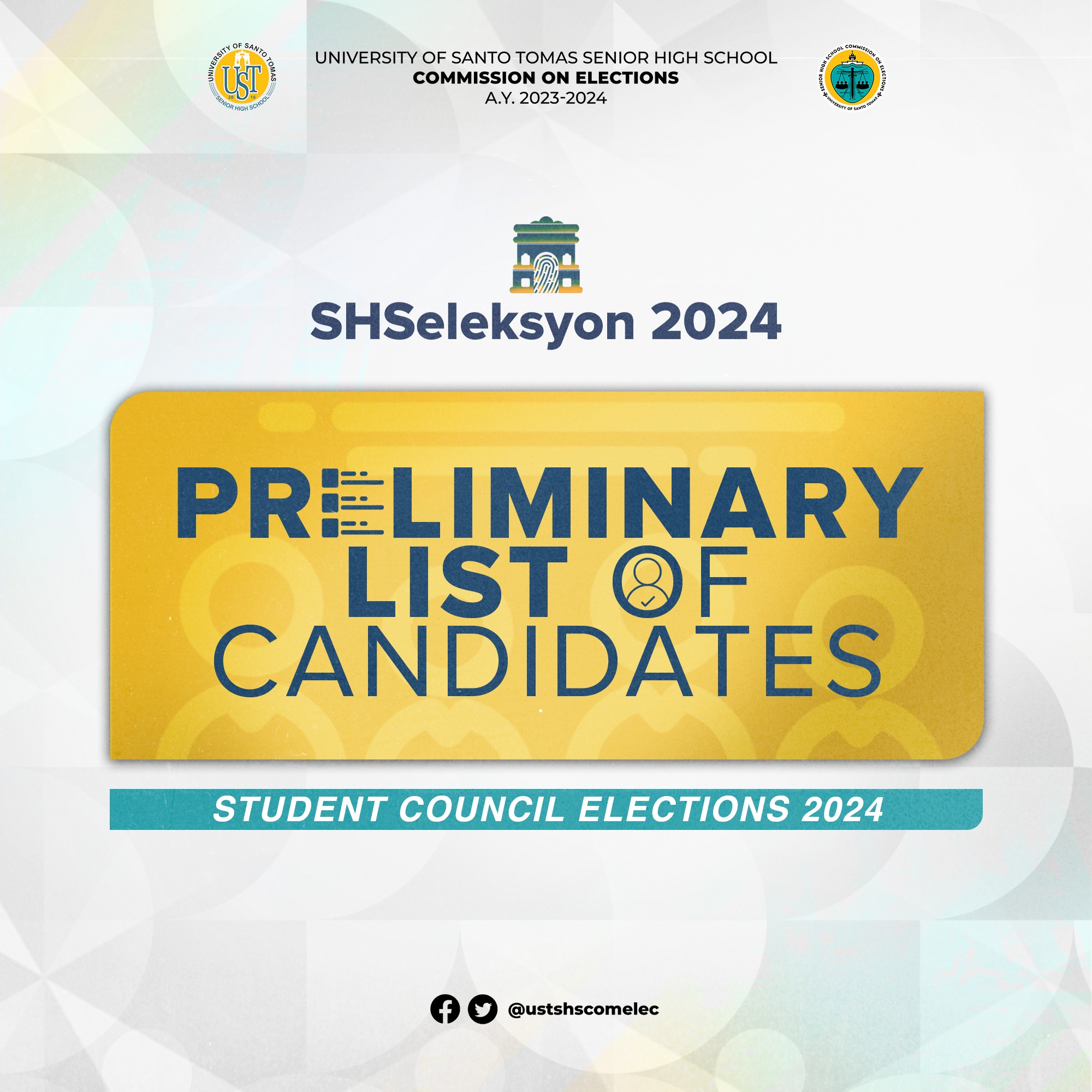 “The philosophy of the... - UST SHS Commission on Elections