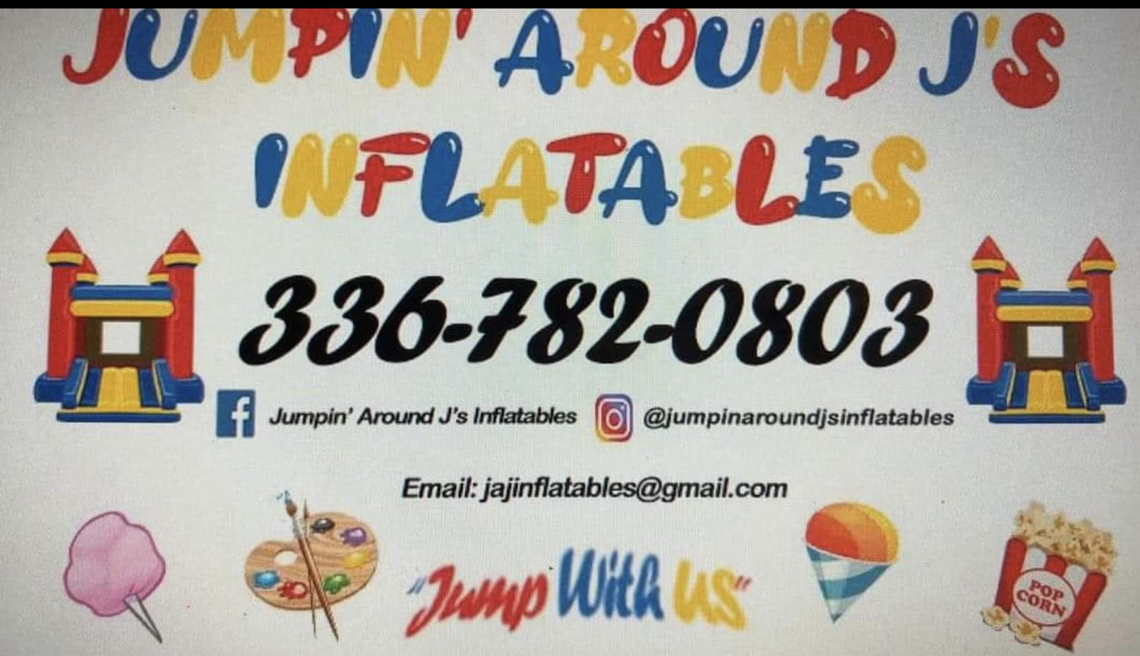 Jumpin’ Around J’s Inflatable