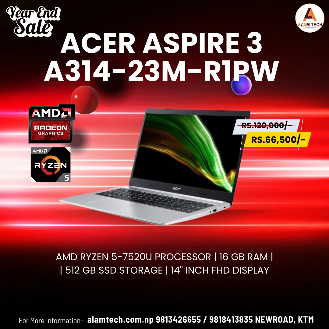 Alam Tech - Year End Sale 2023... Limited Time Offer...🥳...