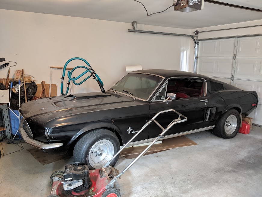 What is the ballpark valuation of a 1968 Mustang R-Code 2+2