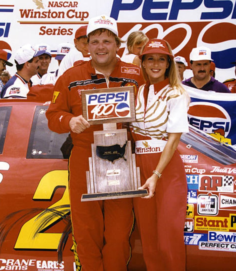 Jimmy Spencer wins 1994 Pepsi 400 for Junior Johnson