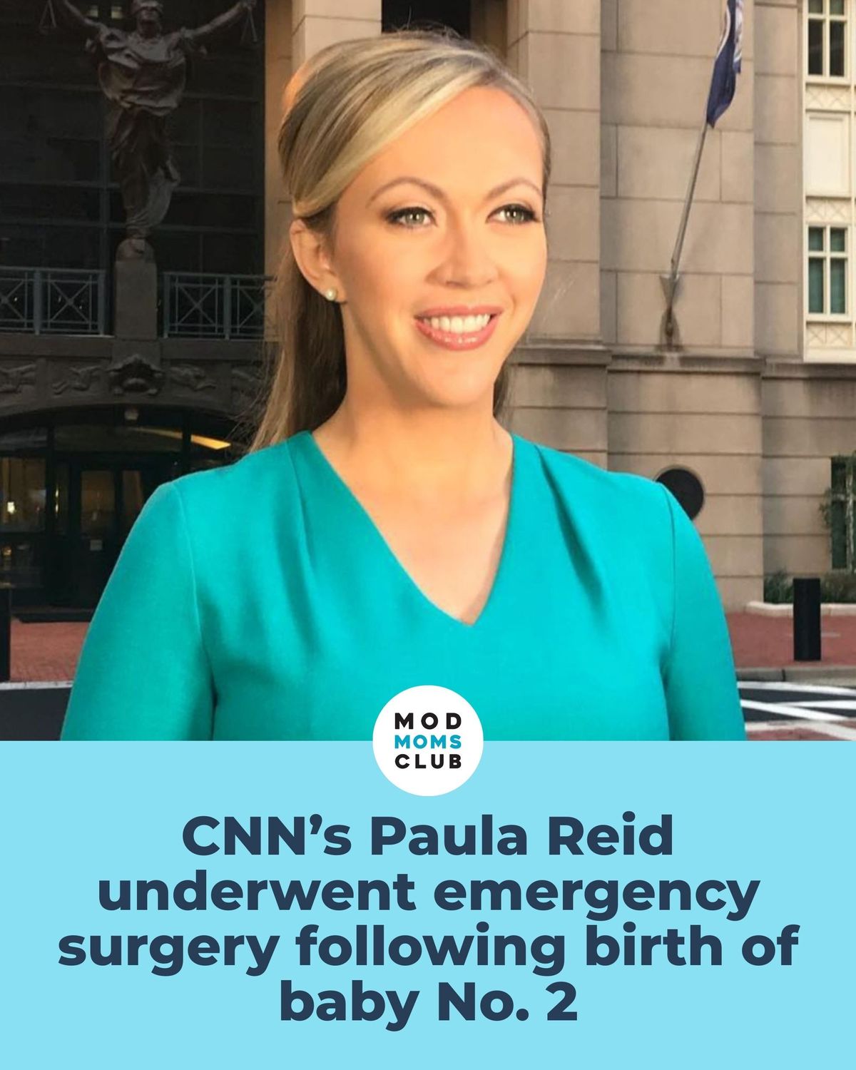 Dearly - Paula Reid is officially a mom of two — but her daughter’s