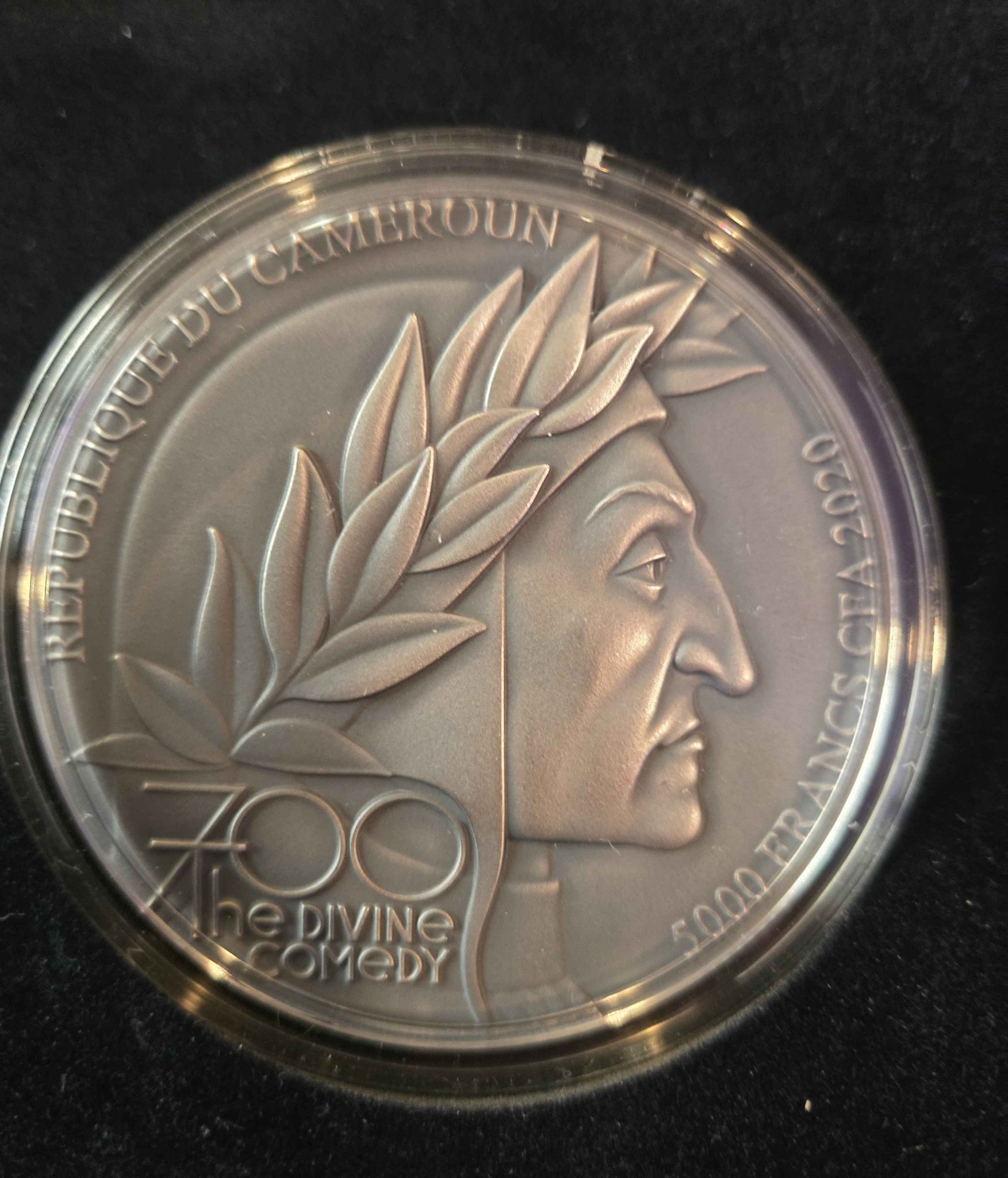 Divine comedy Inferno 5oz coin - Coins & Paper Money - Linwood, New ...