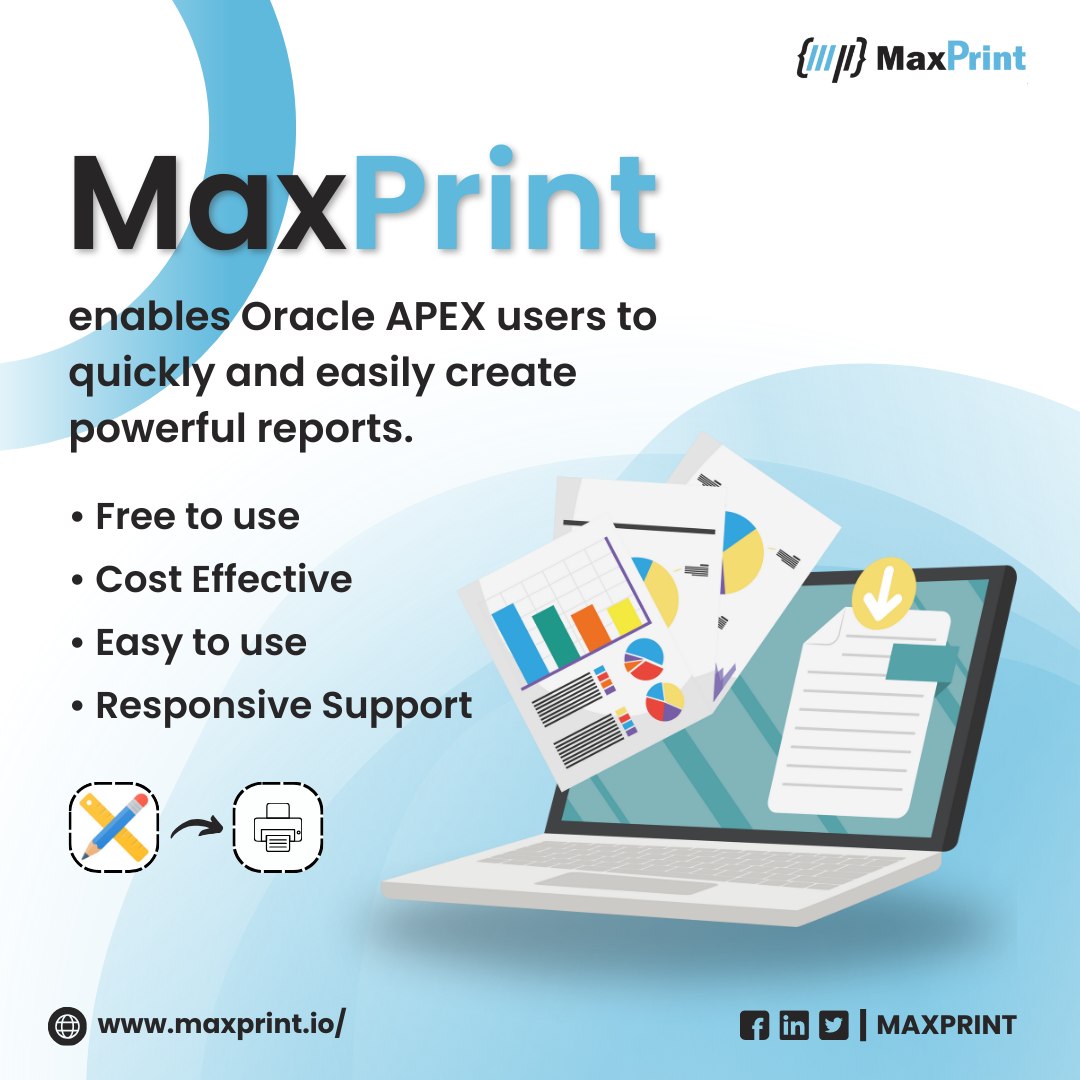 MaxPrint - MaxPrint is very simple and quick to create powerful reports ...