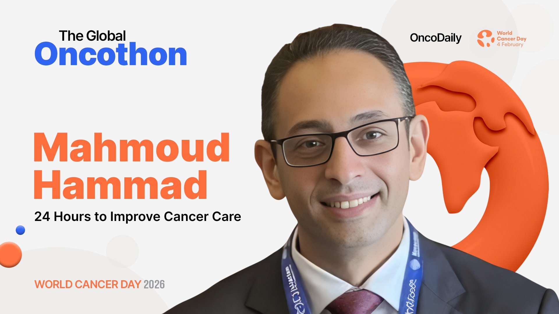 OncoDaily - We’re excited to announce Mahmoud Hammad as a speaker at ...
