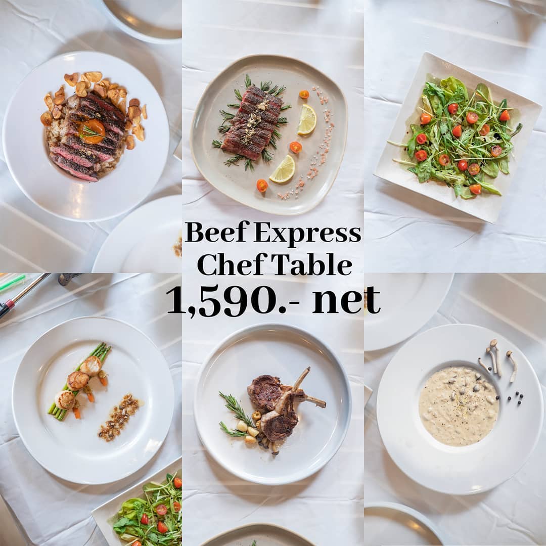 Beef Express - Chef Table ศุกร์ 25 Sold Out เสาร์... | Facebook