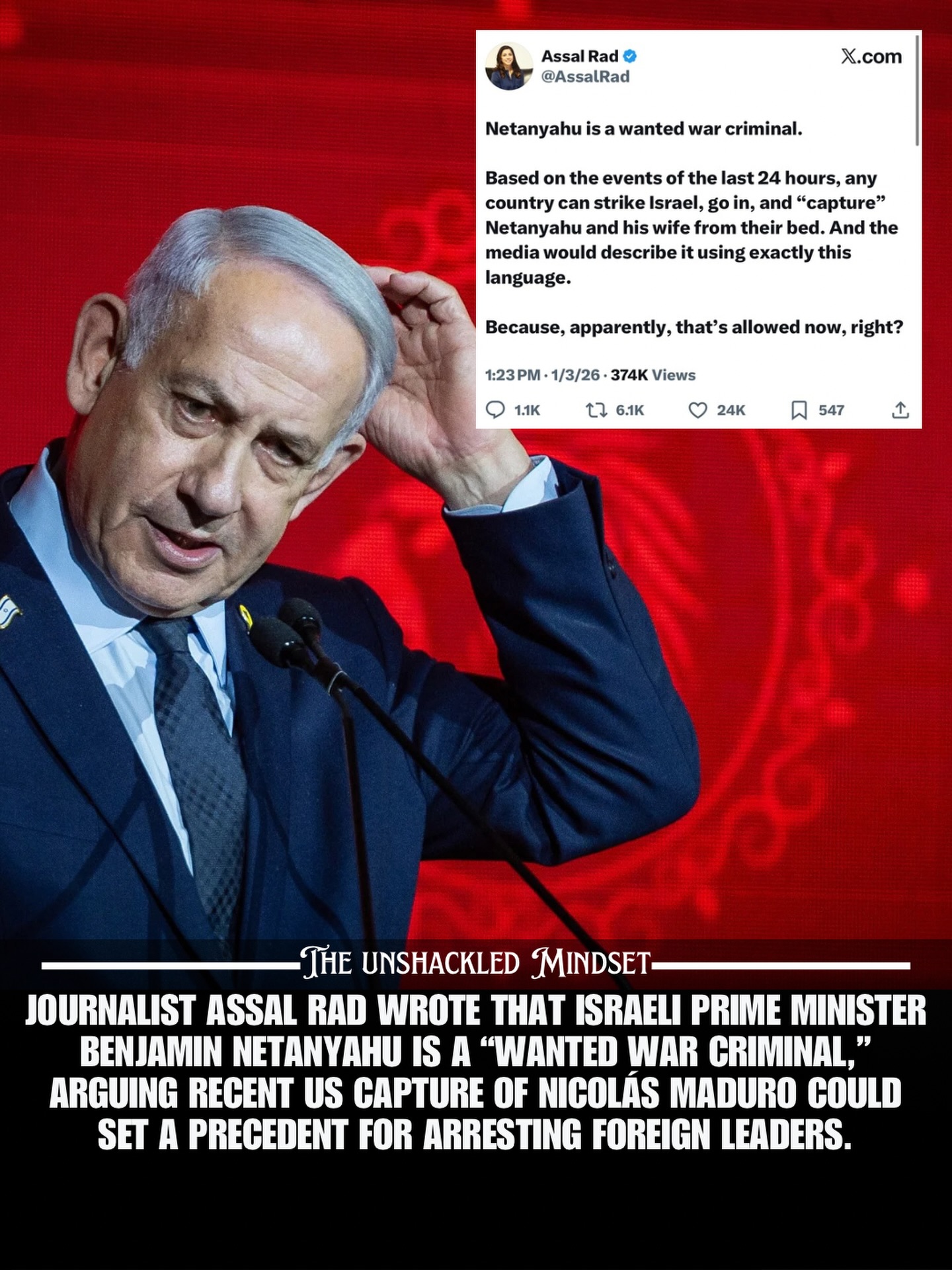 The Unshackled - Commentator Assal Rad sparked debate after posting ...