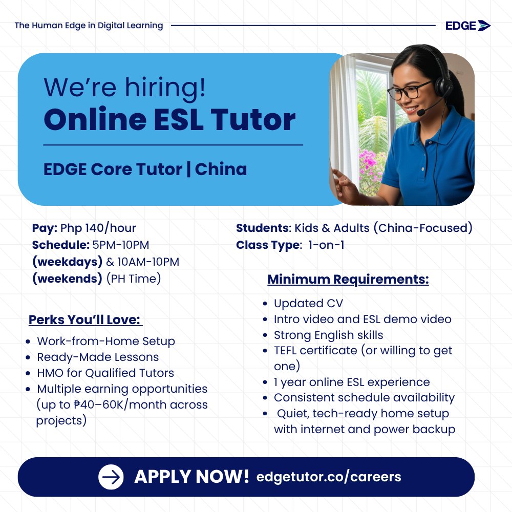 EDGE Tutor International | Singapore Singapore