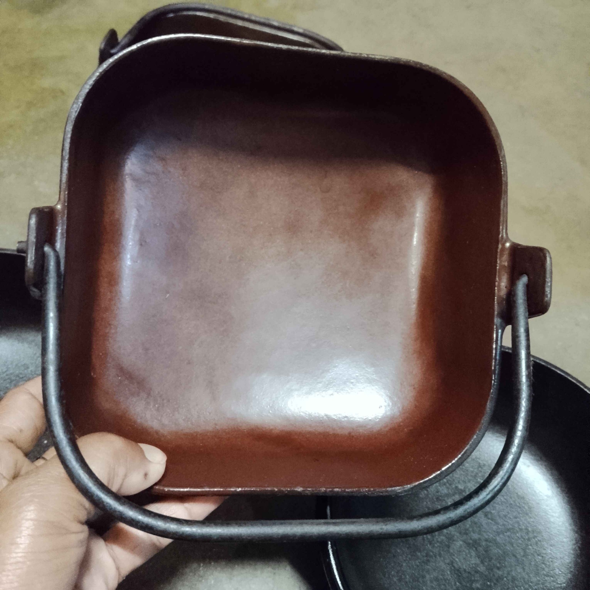 JAPAN SURPLUS SMALL CAST IRON SUKIYAKI POTS DISH... - Skillets & Frying ...