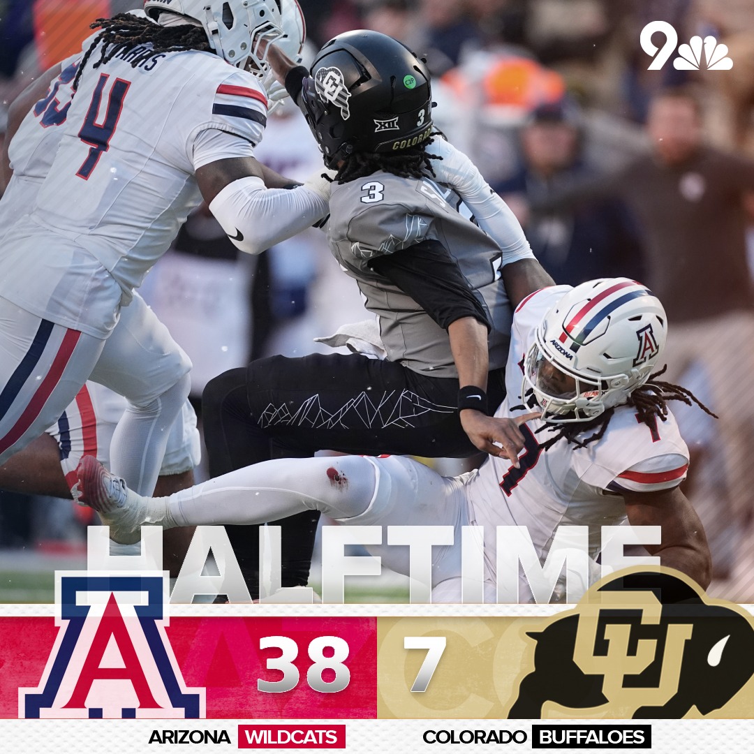 9NEWS (KUSA) - The Buffs are down at the halfway point.... | Facebook