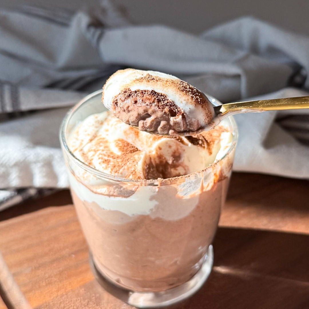 Claire - Back again because this TIRAMISU Chia Pudding is TOO good!! 😍☕ ...