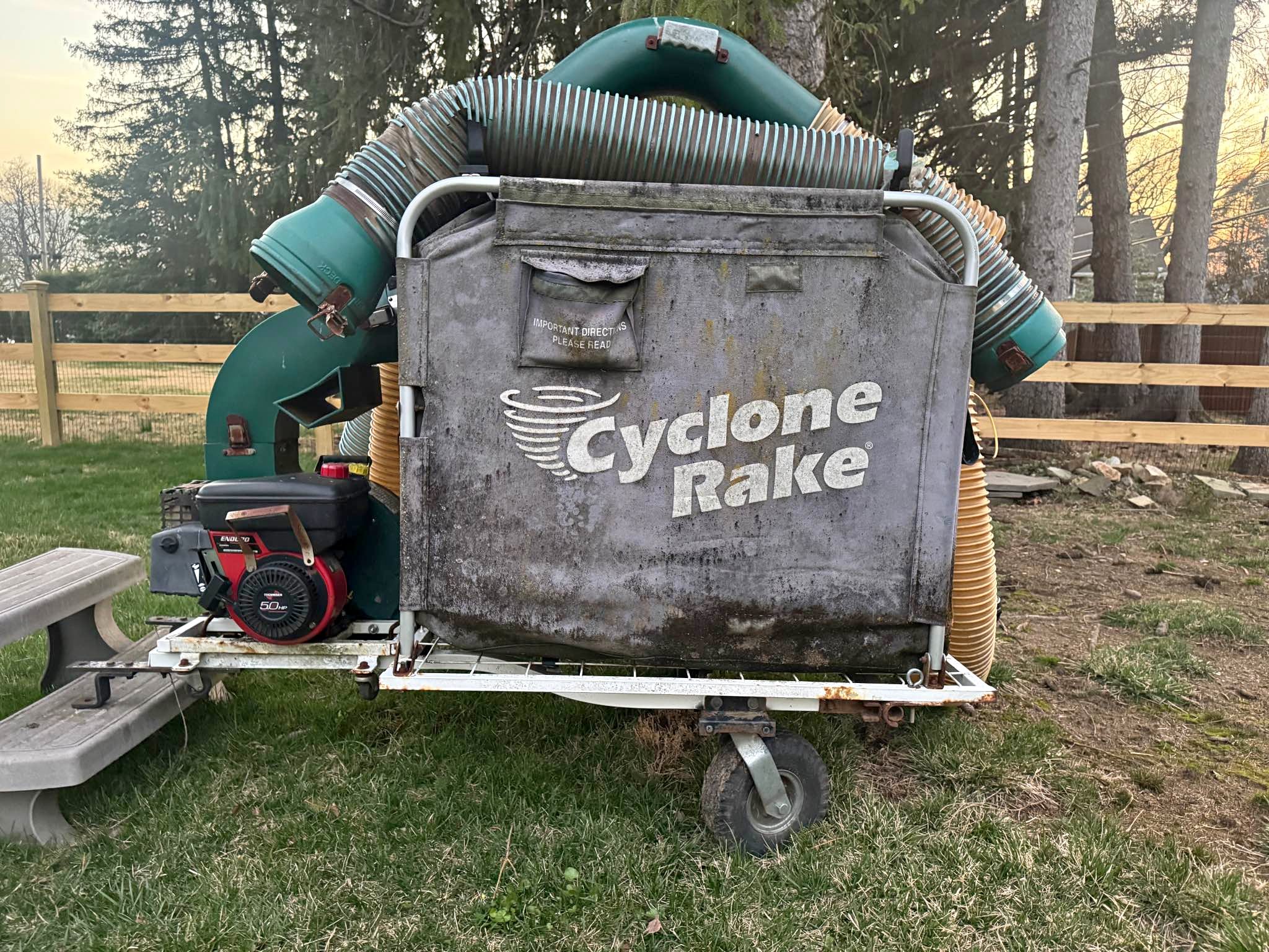 Cyclone rake - Outdoor Power Equipment - Washington Crossing ...