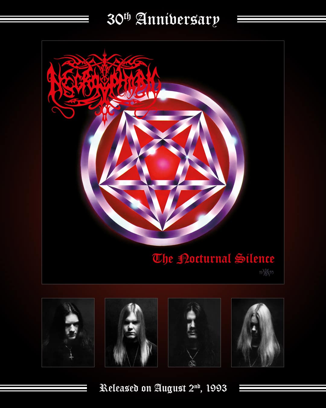 Necrophobic's debut album The Nocturnal Silence