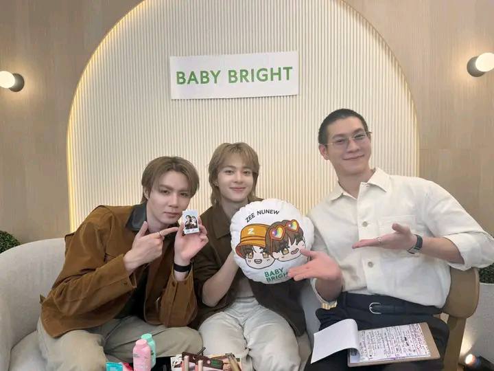 その他 BABYBRIGHT zeenunew ZeeNunew With Poppy Live For Baby Bright Lastnight😍😚 Mission