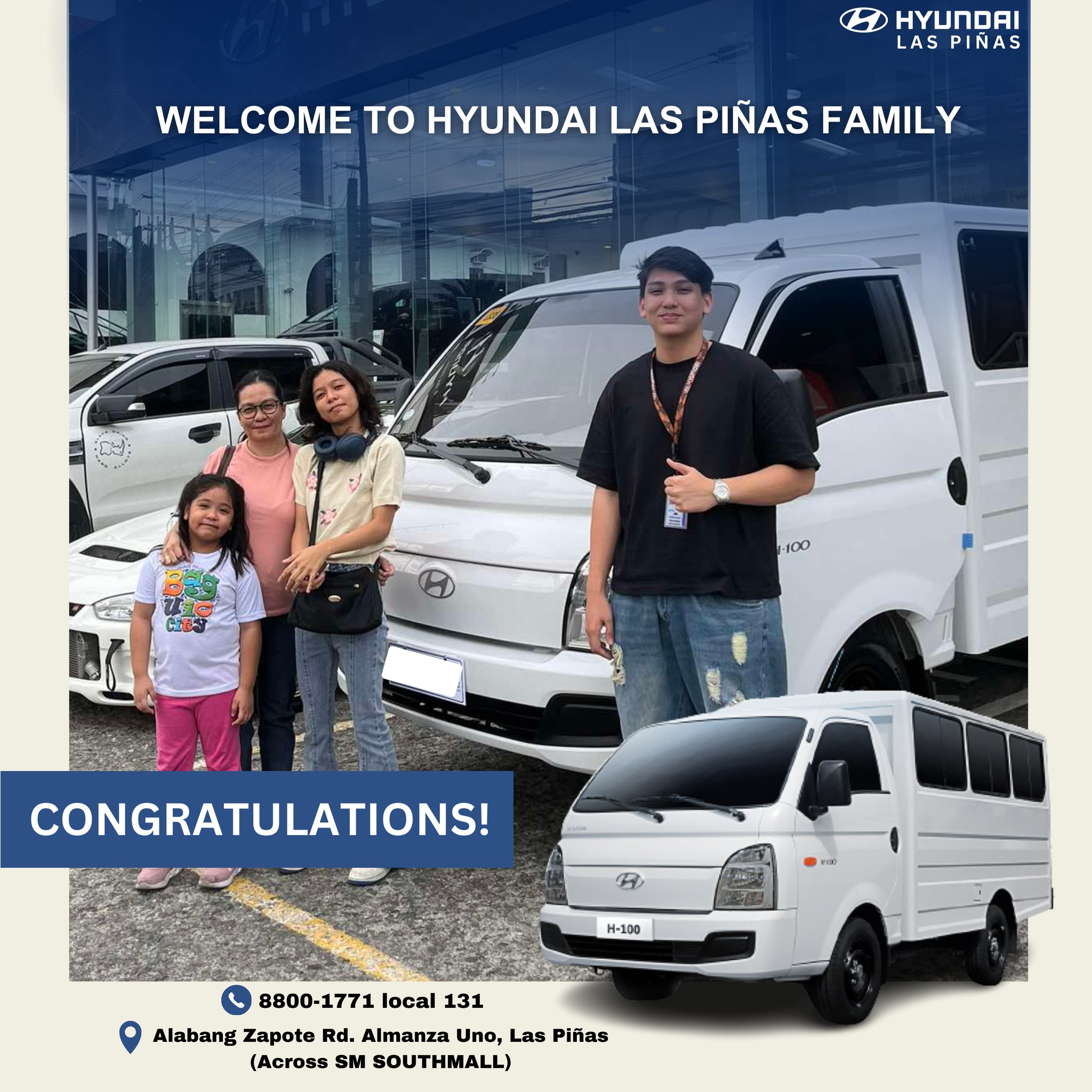 Hyundai - Welcome to Hyundai Las Piñas Family! Congratulations on your