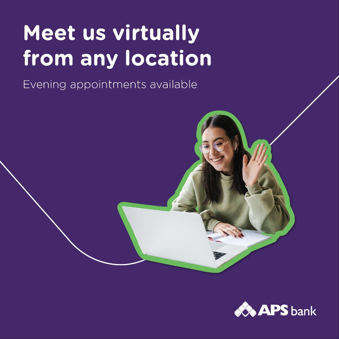APS Bank - 💻 Schedule an appointment and meet us virtually... | Facebook