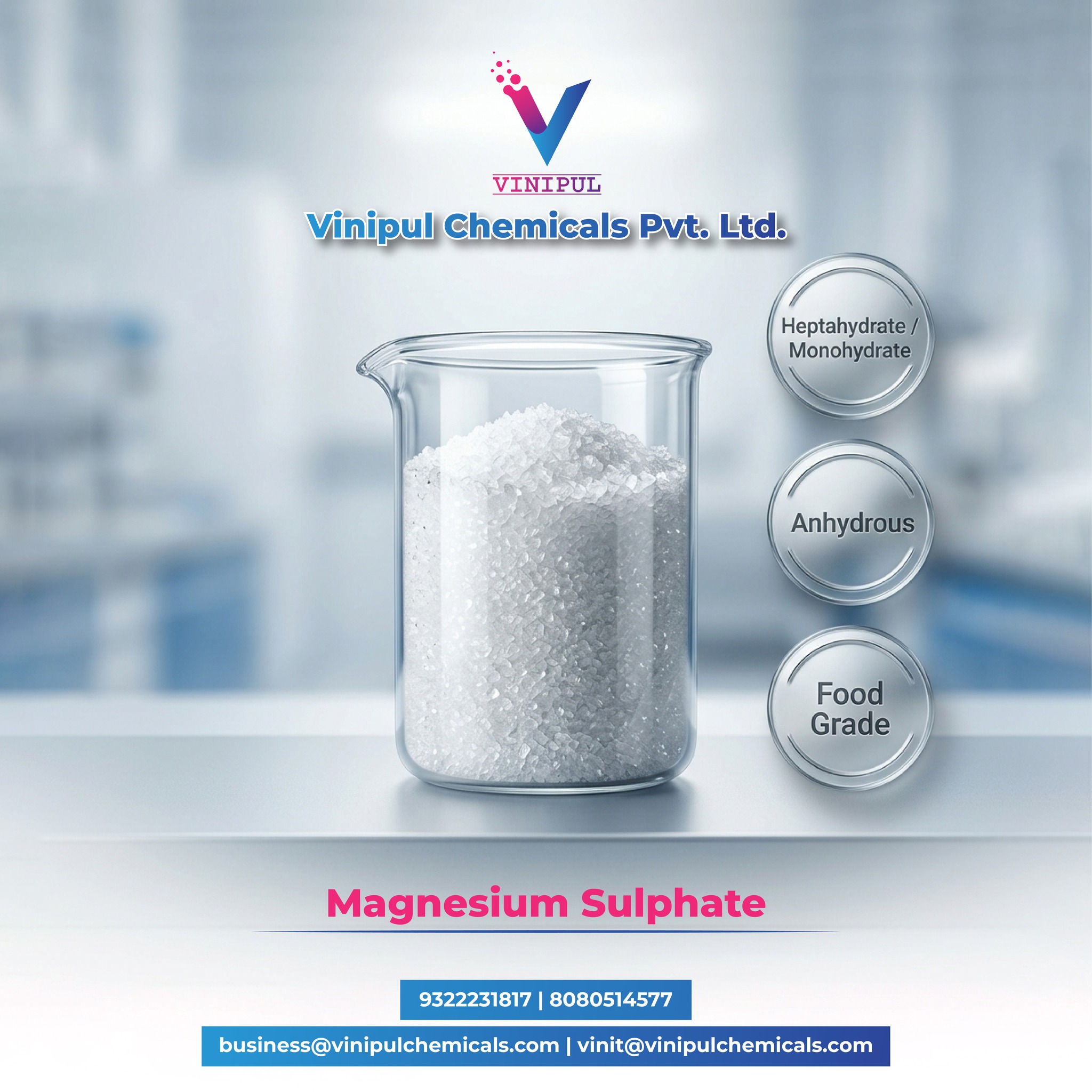 Vinipul Chemicals Pvt Ltd is a trusted manufacturer supplier  