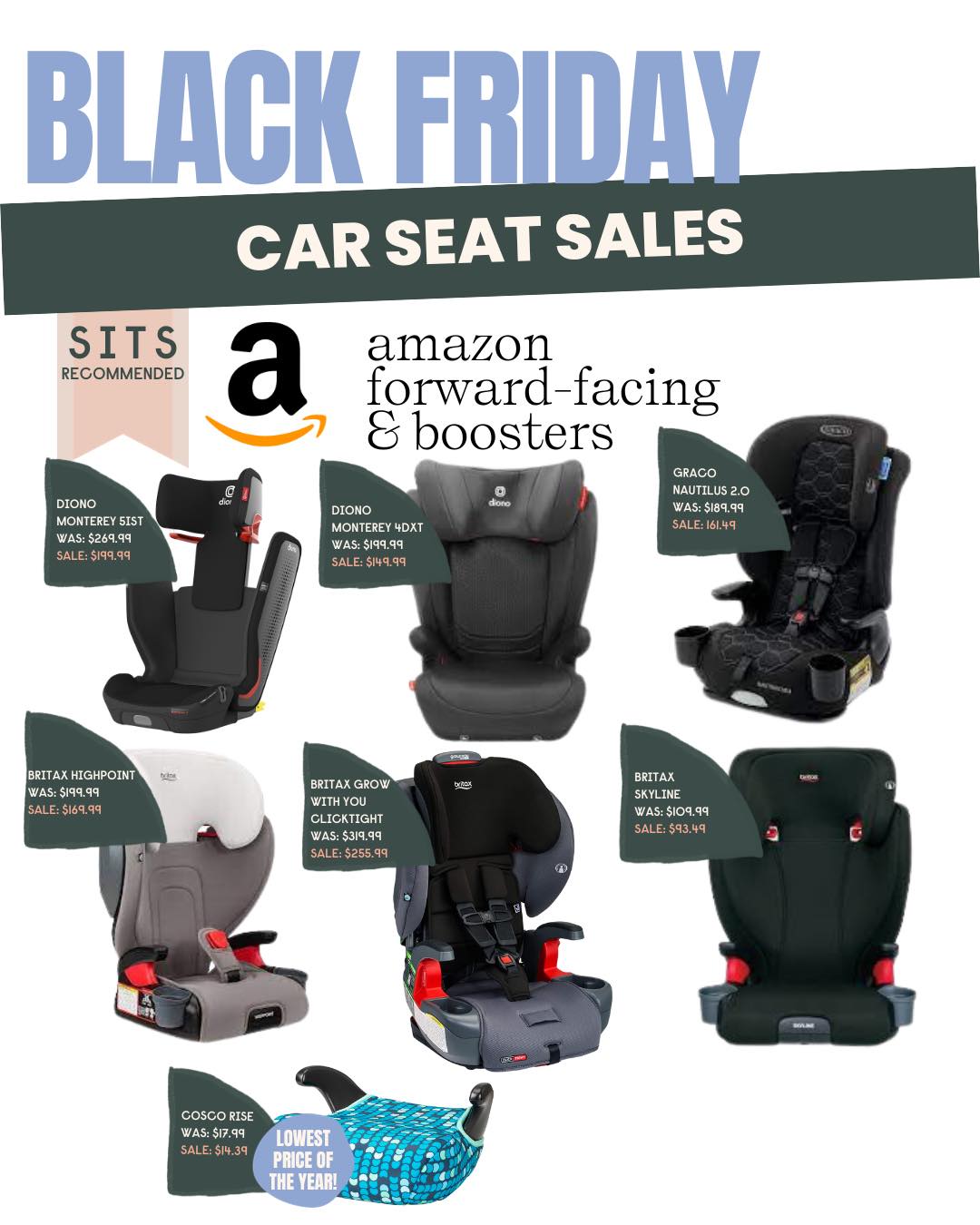 Early Black Friday car seat sales on Amazon