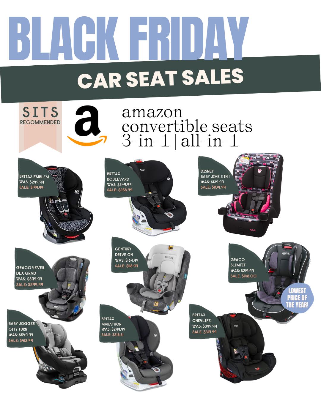 Early Black Friday car seat sales on Amazon