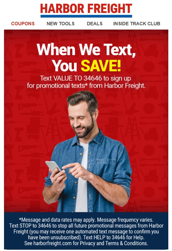 20 Percent OFF Harbor Freight Coupons | Facebook