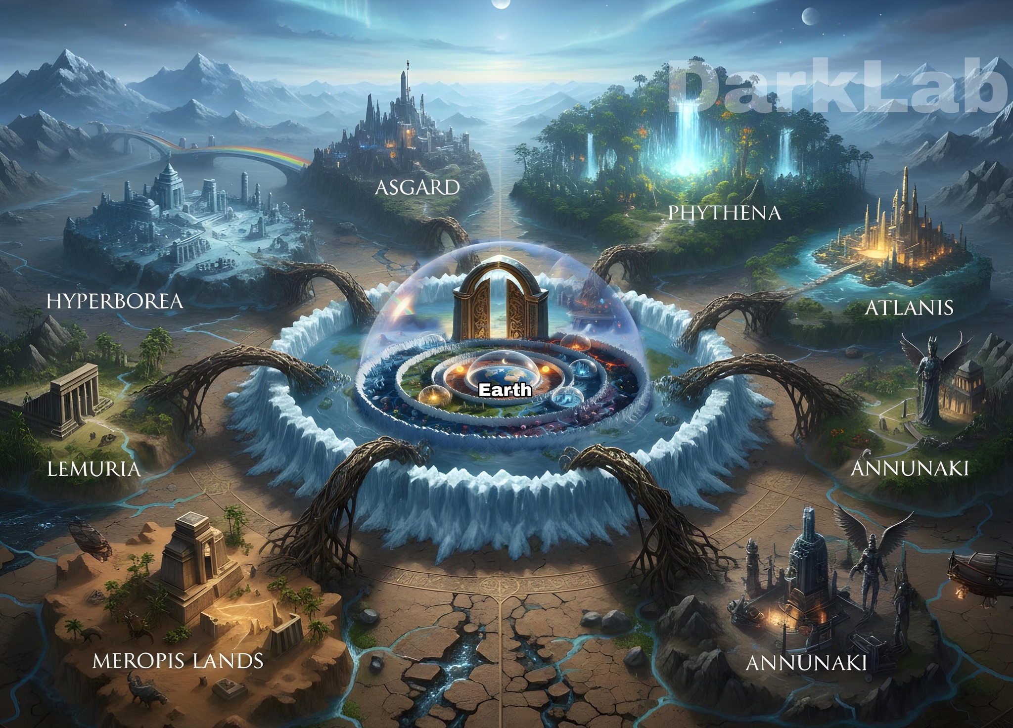 DarkLab - Our flat earth sits at the absolute center of a... | Facebook