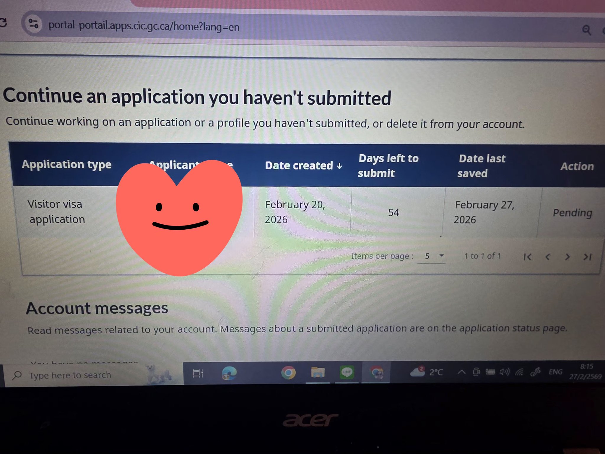 วีซ่าแคนาดา Canada Visa | 🙏🙏เรากรอกวีซ่าให้น้องพอจ่ายเงินใช้บัตรเดบิต ...