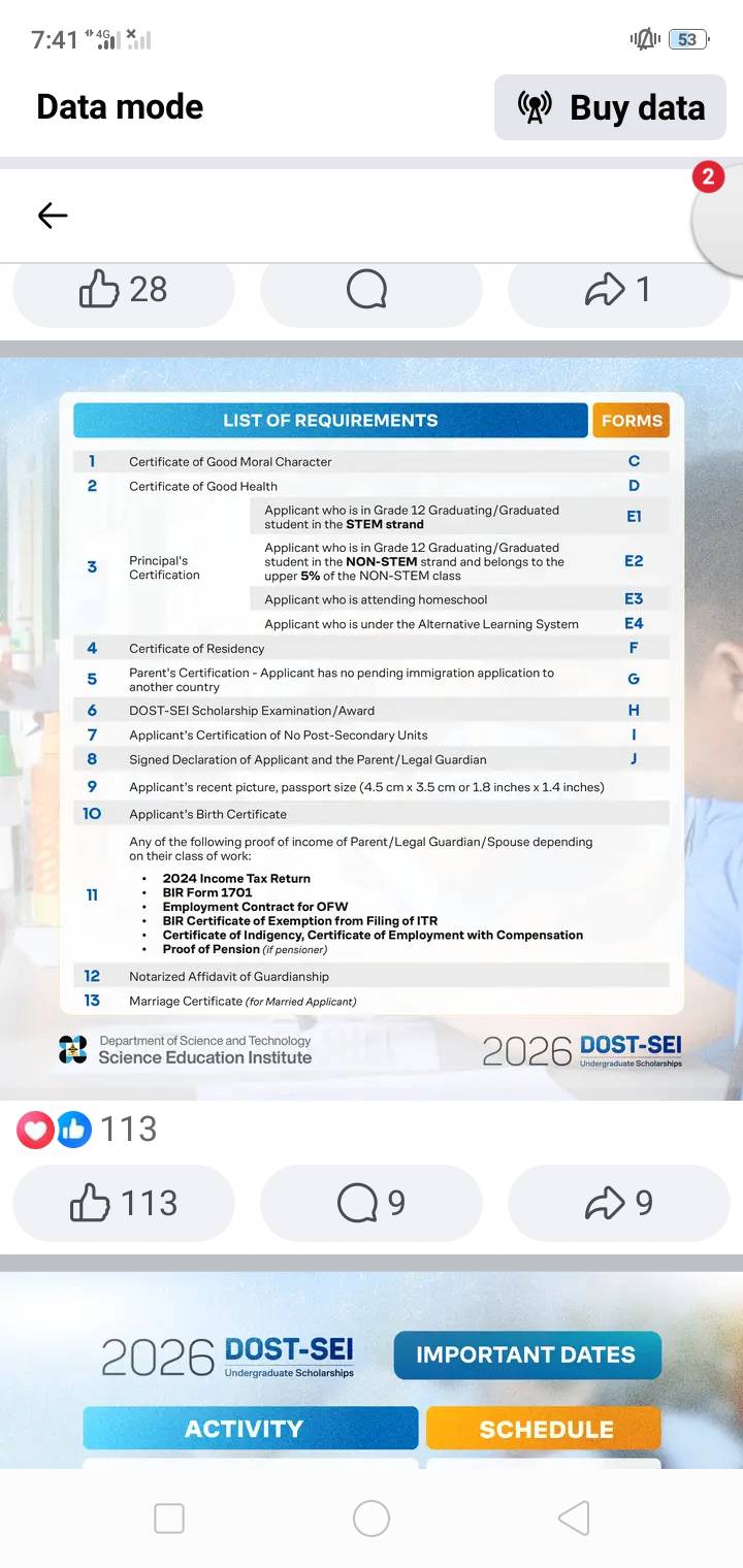 DOST Scholarship 2025 - 2026 Latest Updates | good eve po, paki-explain ...