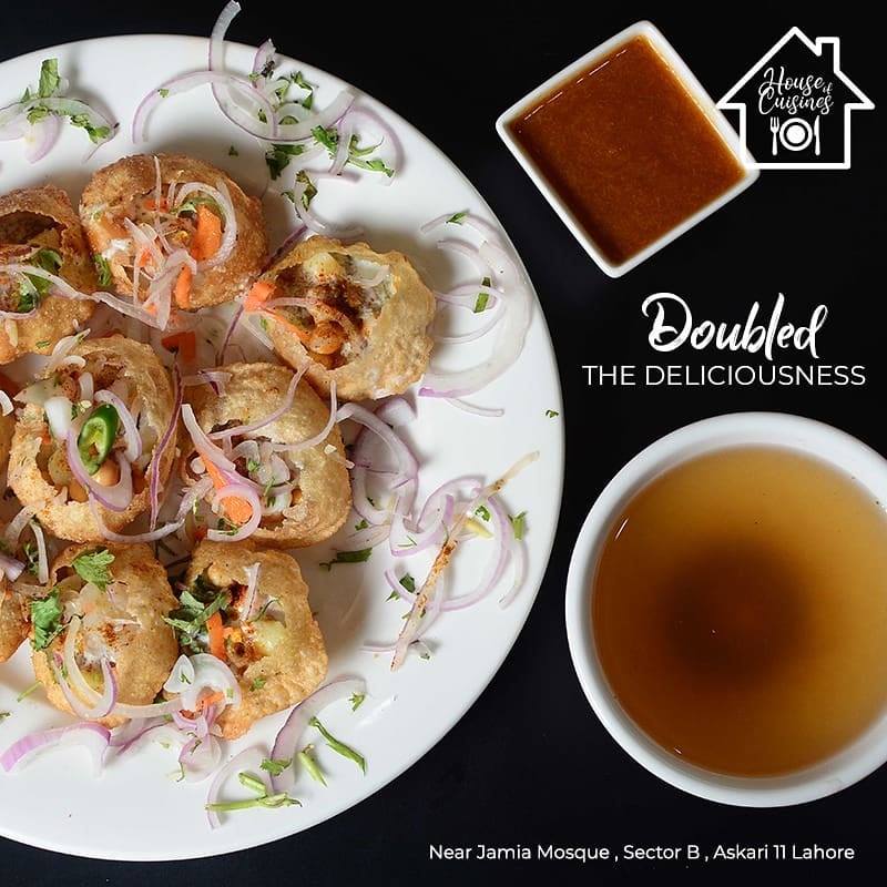 Any Gol Gappa / Pani Puri... - House of Cuisines - Handi Roti