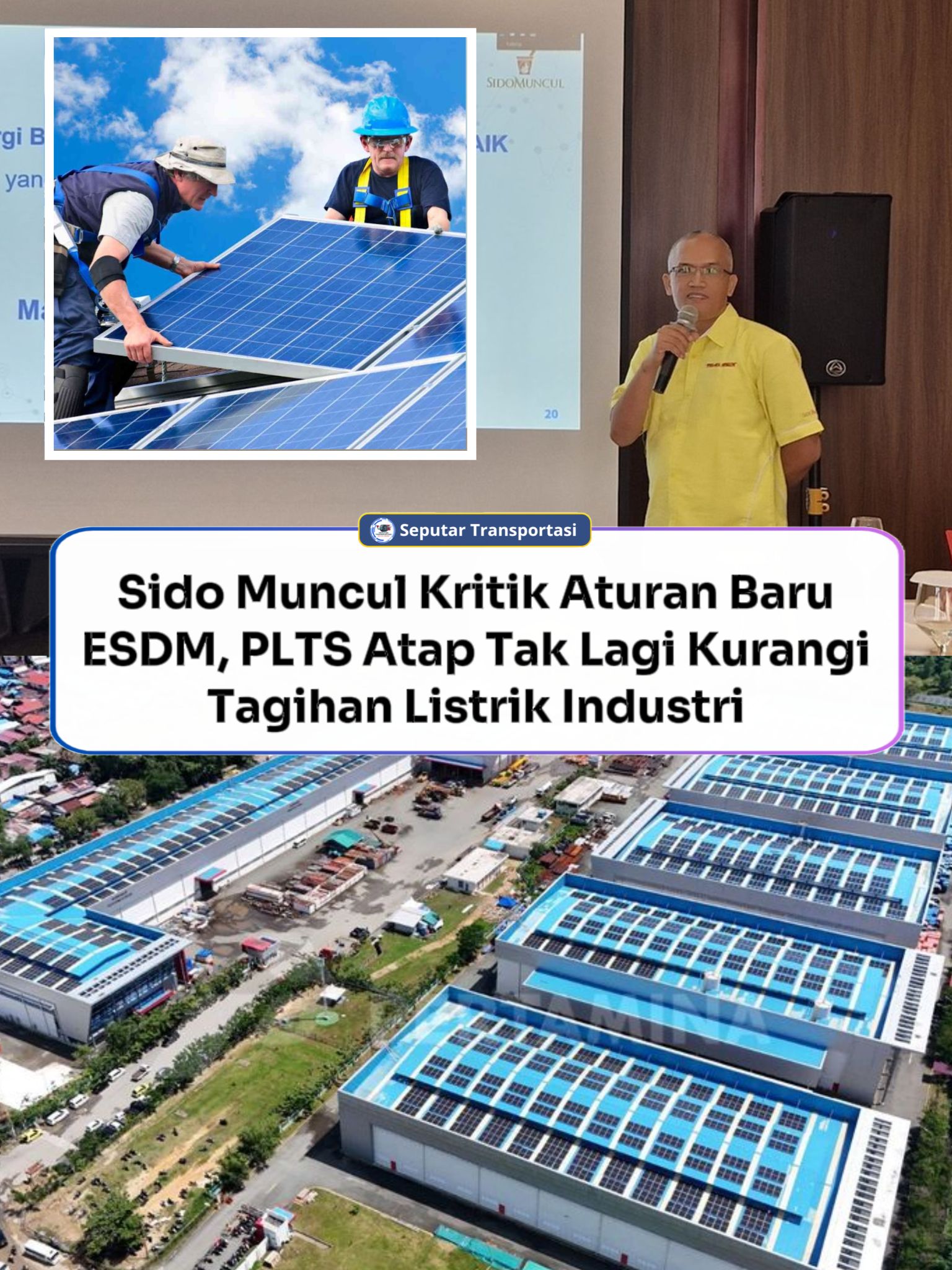 Seputar - PT Industri Jamu dan Farmasi Sido Muncul mengkritisi sejumlah ...