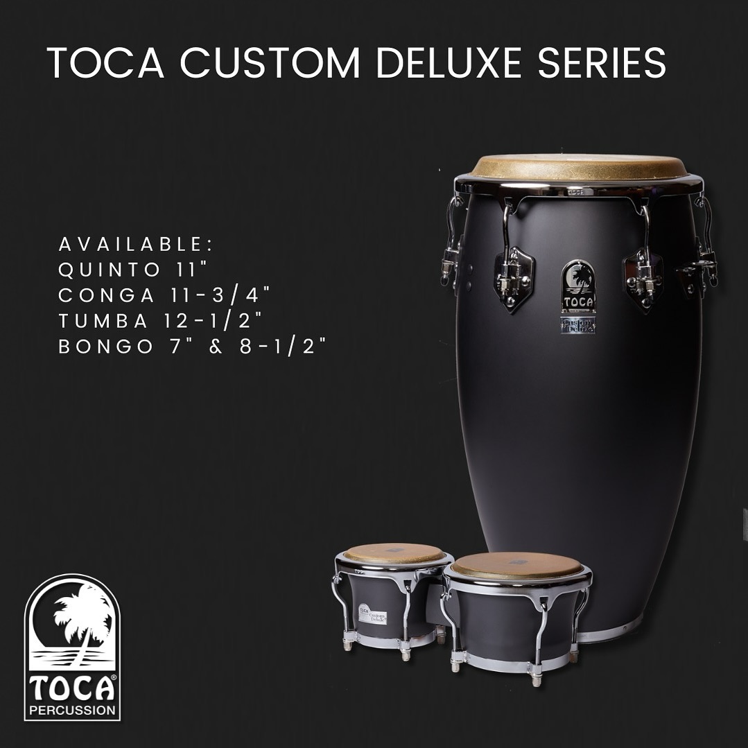 Toca Percussion custom deluxe bongo set