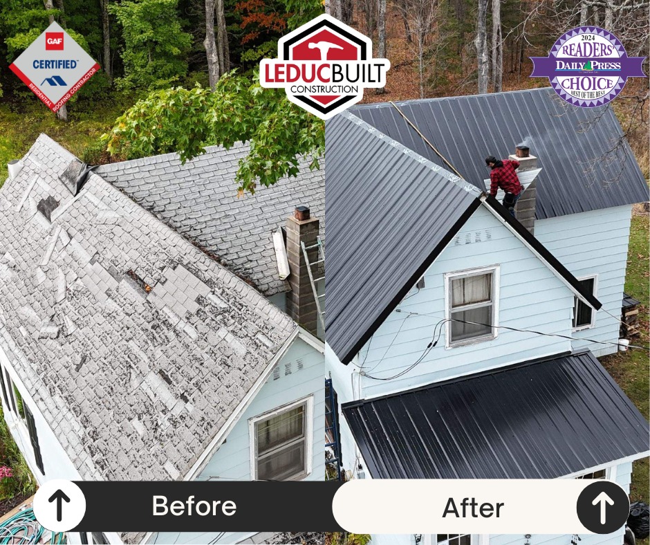 LeDuc - Our best transformation of the year! This client can now sleep ...
