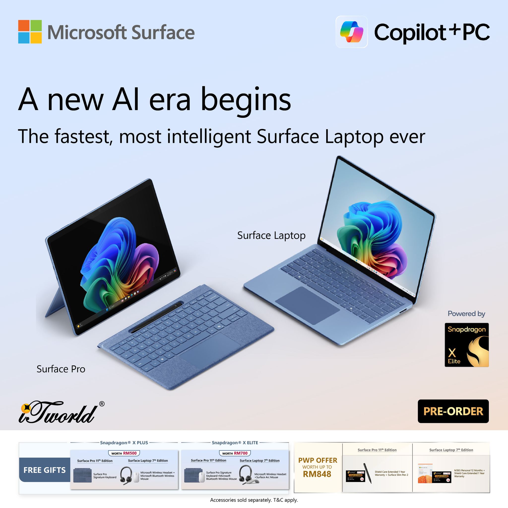 The all-new Microsoft Surface Pro 11th Edition and Surface Laptop