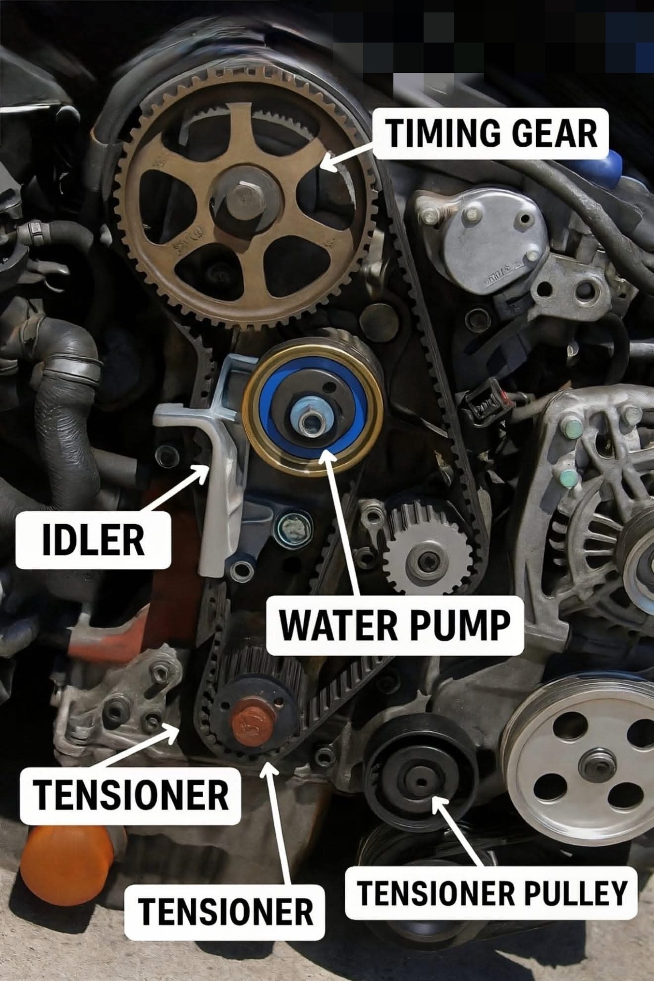 Mechanical - 🛠️ Engine Timing System Components & Their Functions: 1. 🔁 ...