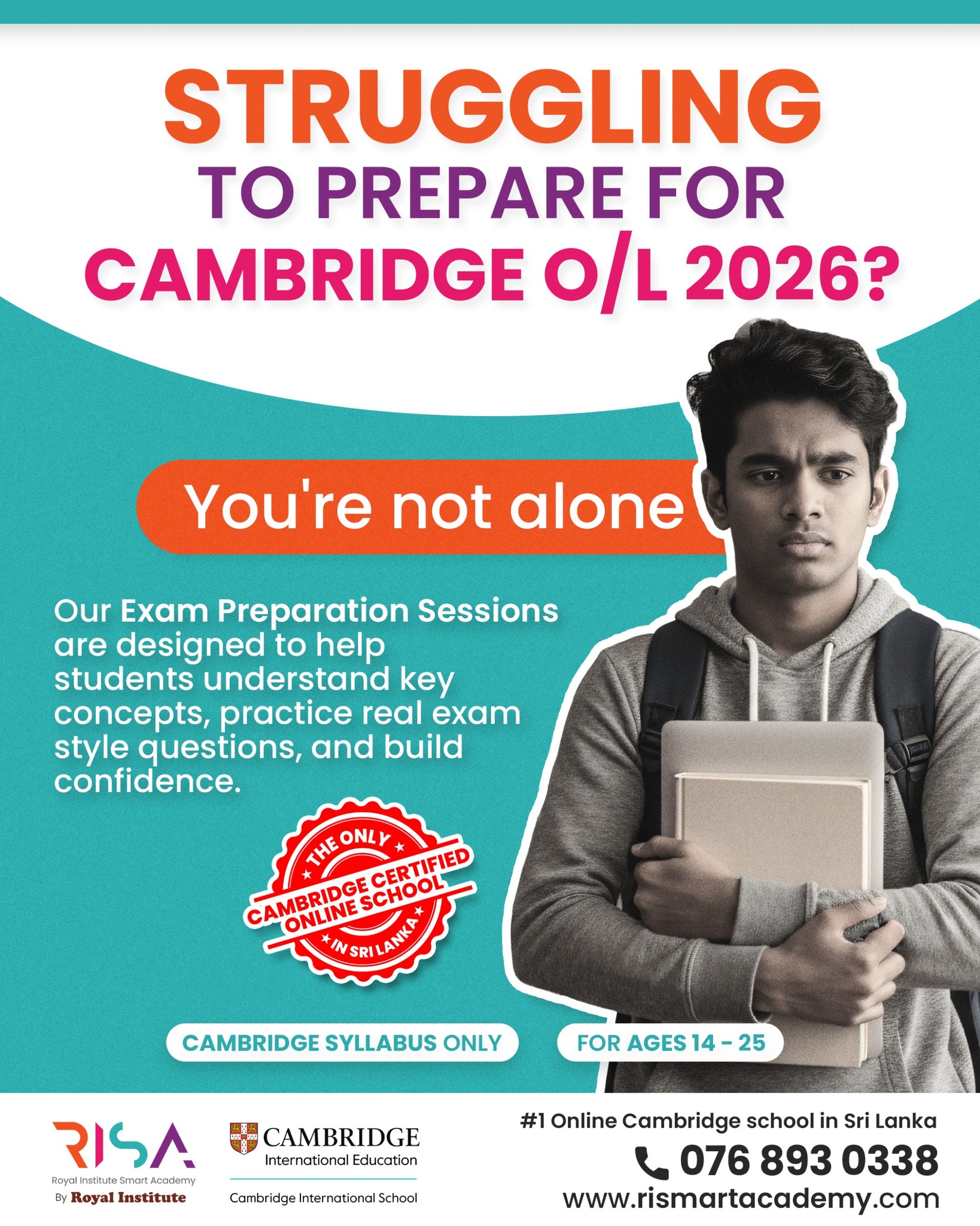 RISA - Struggling to prepare for Cambridge O/L 2026? You're not alone ...