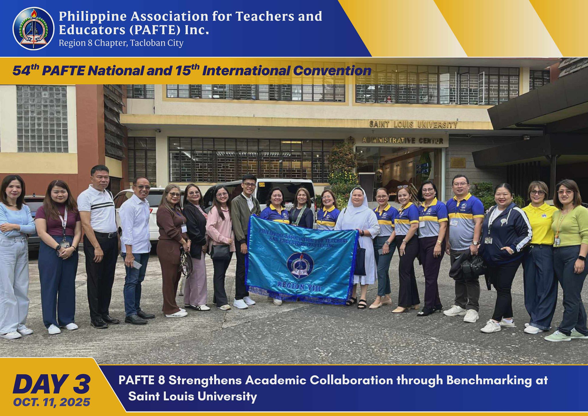 Philippine - The visiting team plus the host team! Thank you to the SLU ...