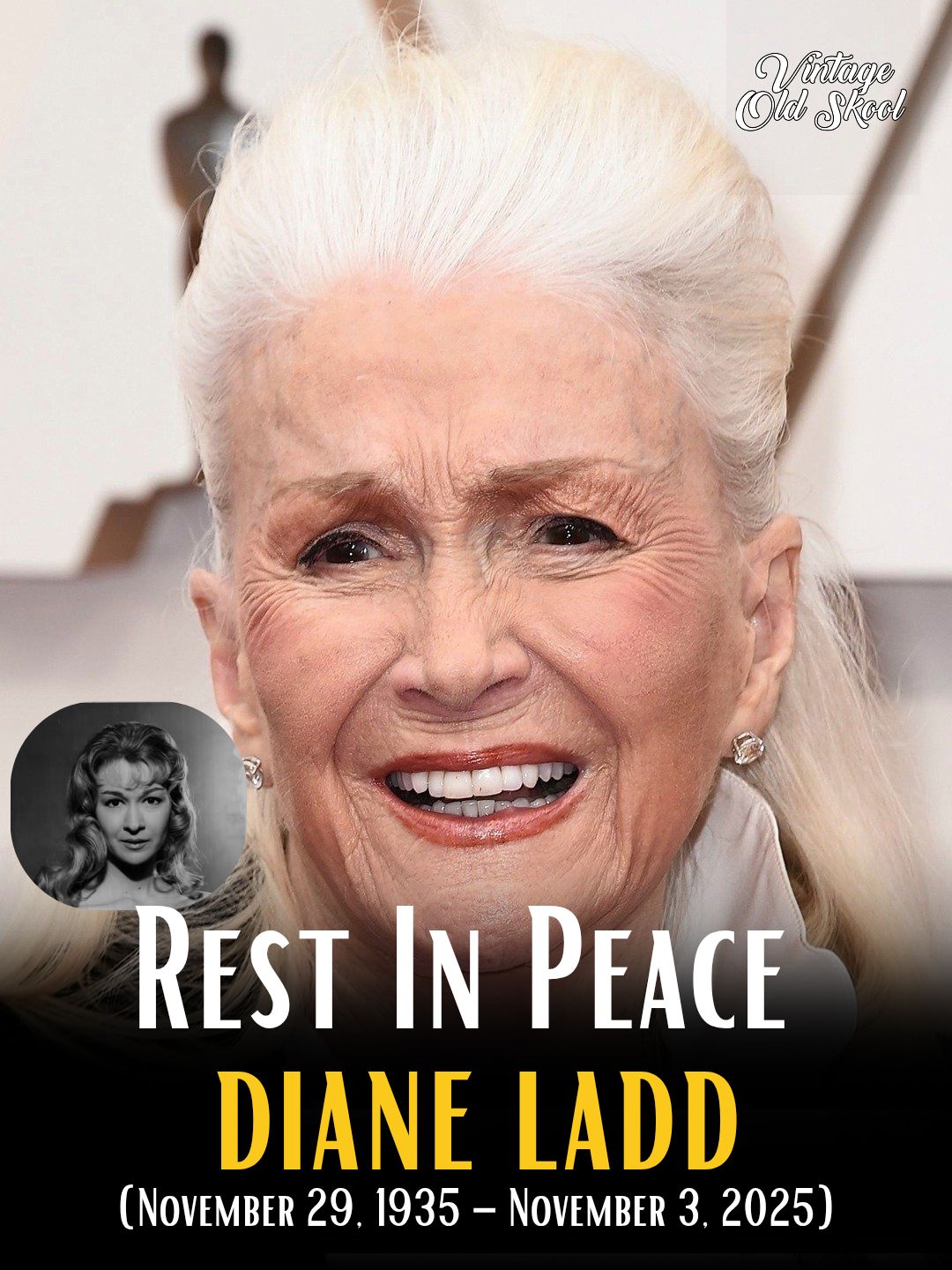 VintageOld - Diane Ladd, a veteran actress and three-time Oscar nominee ...